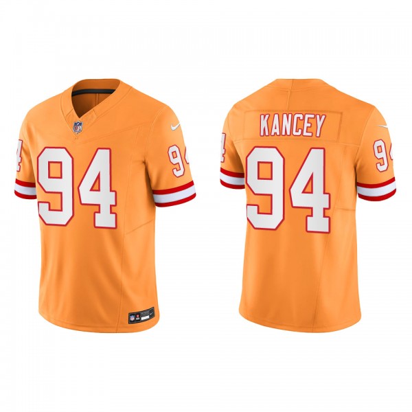 Calijah Kancey Tampa Bay Buccaneers Orange Throwba...