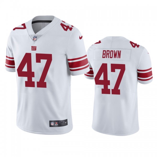 New York Giants Cameron Brown White Vapor Limited ...