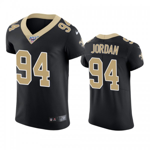 New Orleans Saints Cameron Jordan Black 100th Seas...