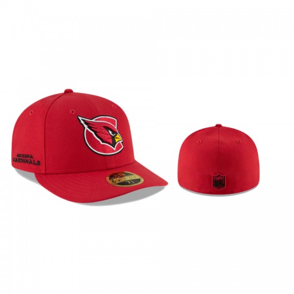 Arizona Cardinals Red Logo Mix Low Profile 59Fifty...