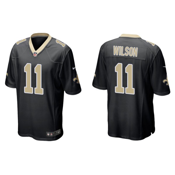 Men's New Orleans Saints Cedrick Wilson Black Game...