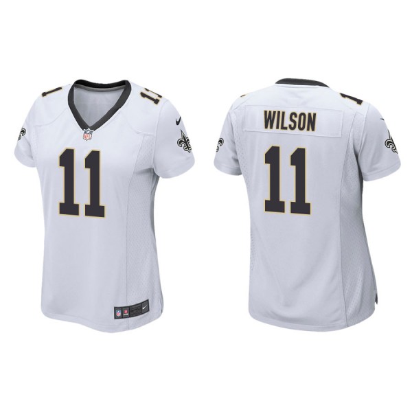 Women's New Orleans Saints Cedrick Wilson White Game Jersey