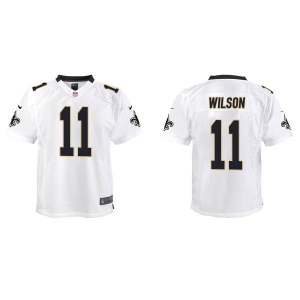 Youth New Orleans Saints Cedrick Wilson White Game...