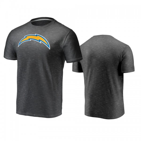 Los Angeles Chargers Heathered Charcoal Space Dye ...