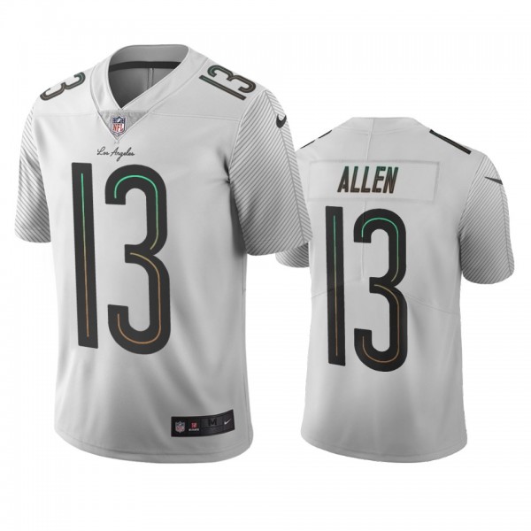 Los Angeles Chargers Keenan Allen White City Editi...