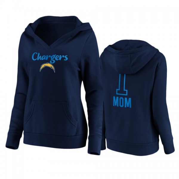 Women's Los Angeles Chargers Navy Mother's Day #1 ...