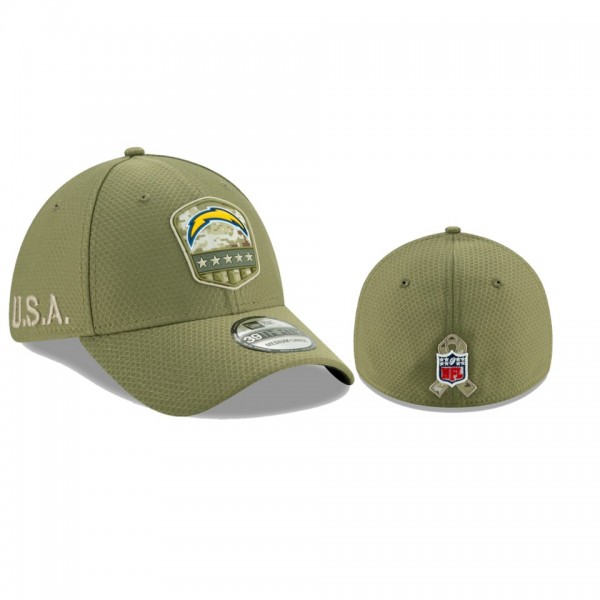 Los Angeles Chargers Olive 2019 Salute to Service ...