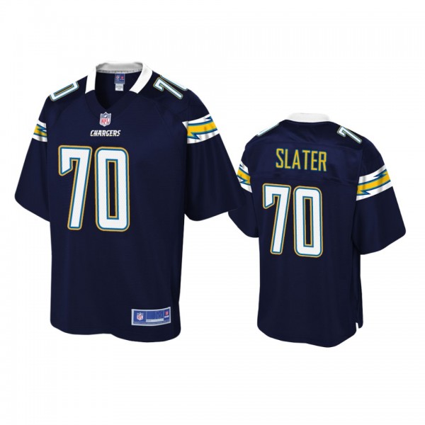 Los Angeles Chargers Rashawn Slater Navy Pro Line ...