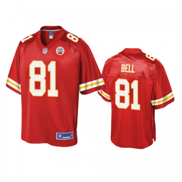 Kansas City Chiefs Blake Bell Red Pro Line Jersey ...