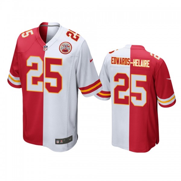 Kansas City Chiefs Clyde Edwards-Helaire Red White...