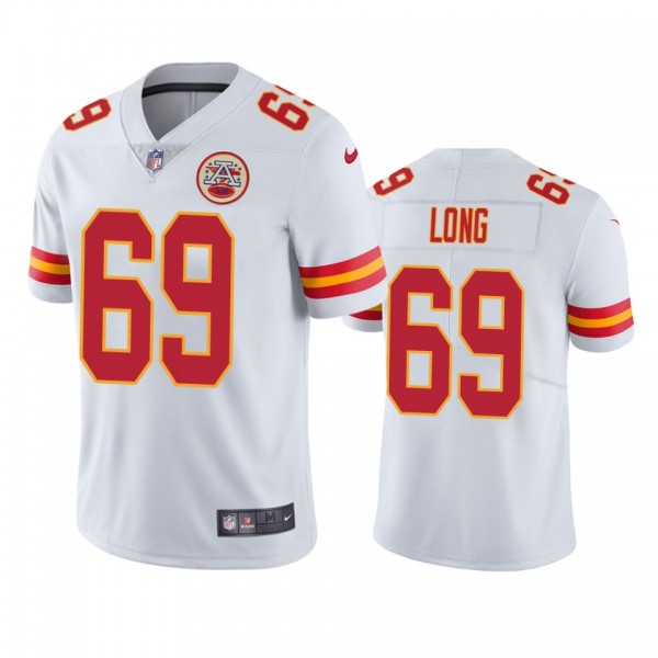 Kyle Long Kansas City Chiefs White Vapor Limited J...