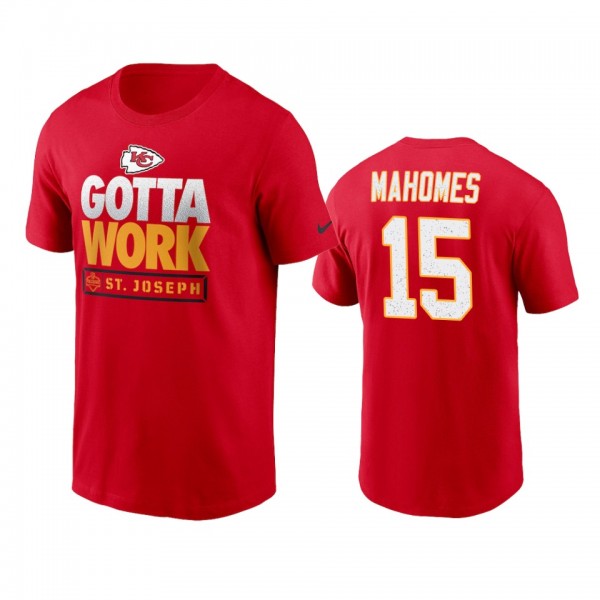 Kansas City Chiefs Patrick Mahomes Red 2021 NFL Tr...