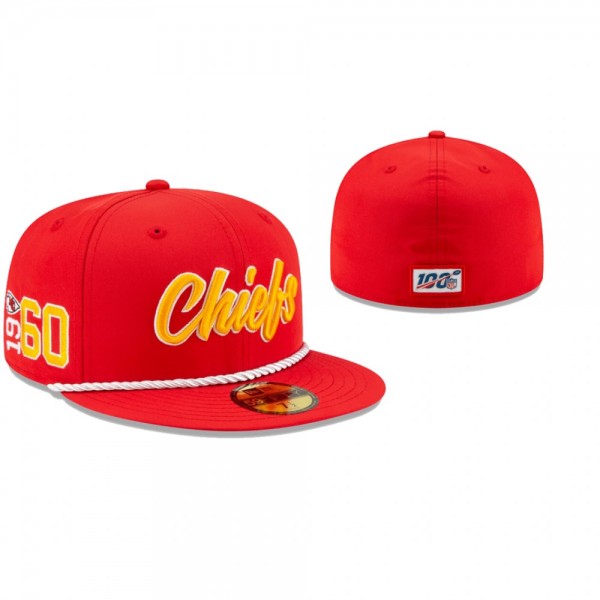 Kansas City Chiefs Red 2019 NFL Sideline Home 1960...