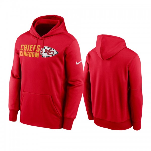 Kansas City Chiefs Red Local Pullover Hoodie