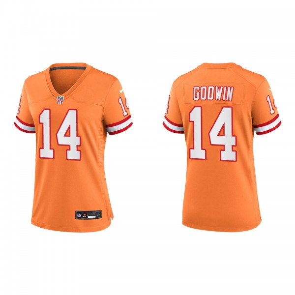 Chris Godwin Women's Tampa Bay Buccaneers Orange T...