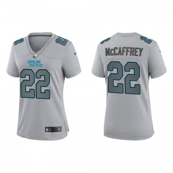 Christian McCaffrey Women's Carolina Panthers Gray...