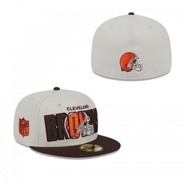 Men's Cleveland Browns Stone Brown 2023 NFL Draft ...