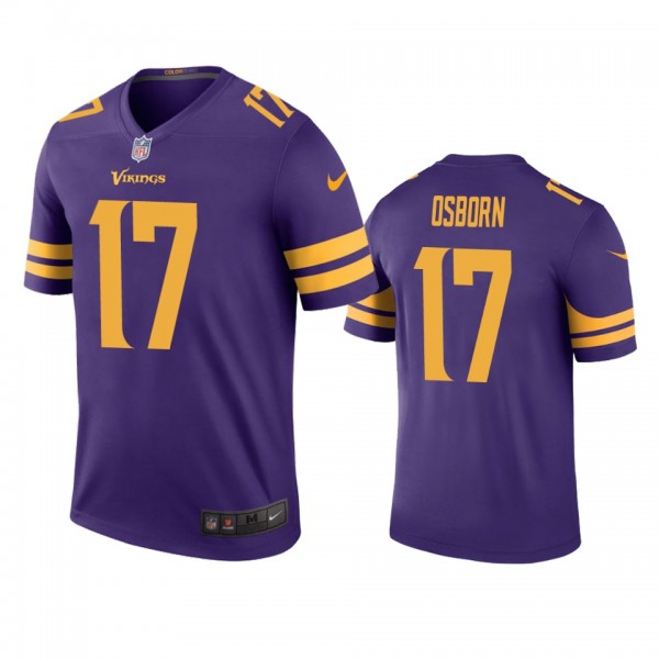 Minnesota Vikings K.J. Osborn Purple Color Rush Le...