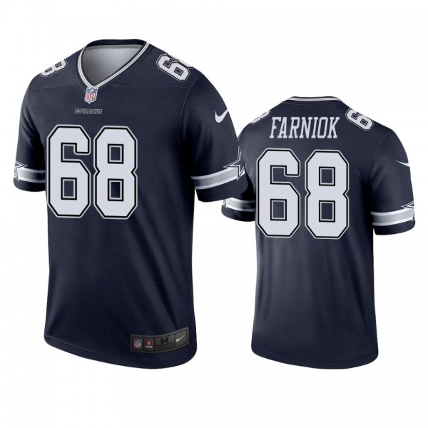 Dallas Cowboys Matt Farniok Navy Legend Jersey