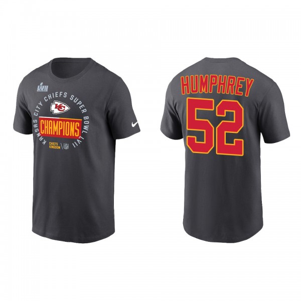 Creed Humphrey Kansas City Chiefs Anthracite Super...