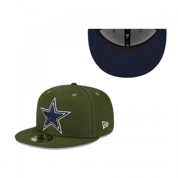 Dallas Cowboys Olive Pack 59FIFTY Fitted Hat