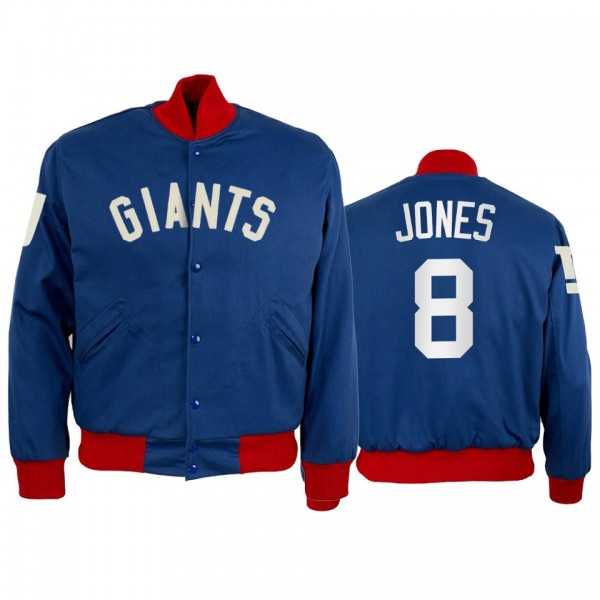 New York Giants Daniel Jones Navy 1959 Authentic Vintage Jacket