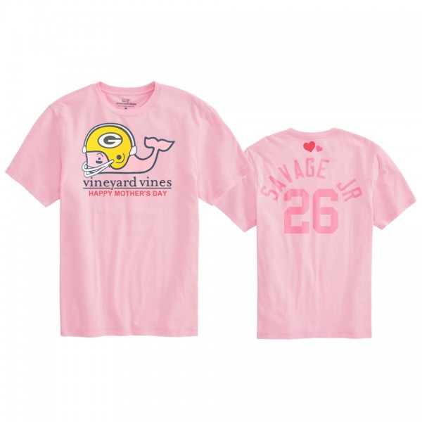 Women's Green Bay Packers Darnell Savage Jr. Pink ...