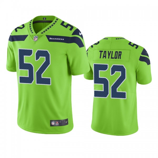 Color Rush Limited Seattle Seahawks Darrell Taylor...