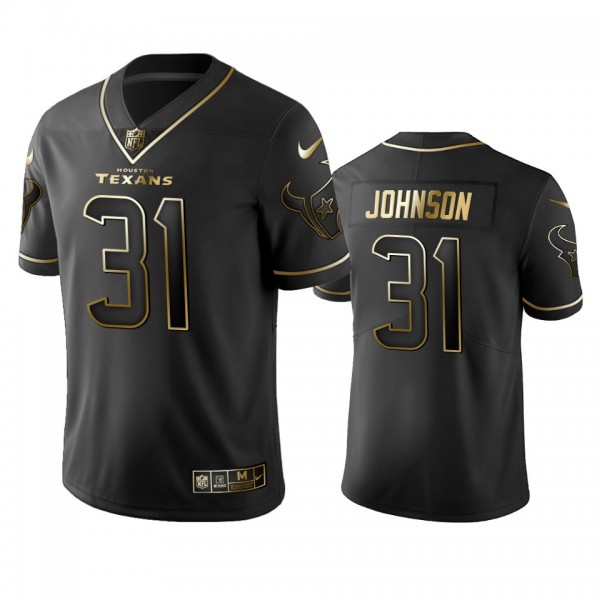 David Johnson Texans Black Golden Edition Vapor Li...