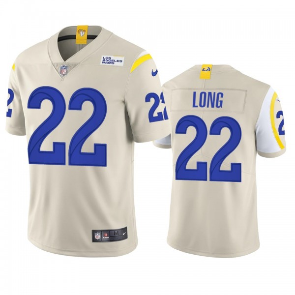 David Long Los Angeles Rams Bone Vapor Limited Jer...