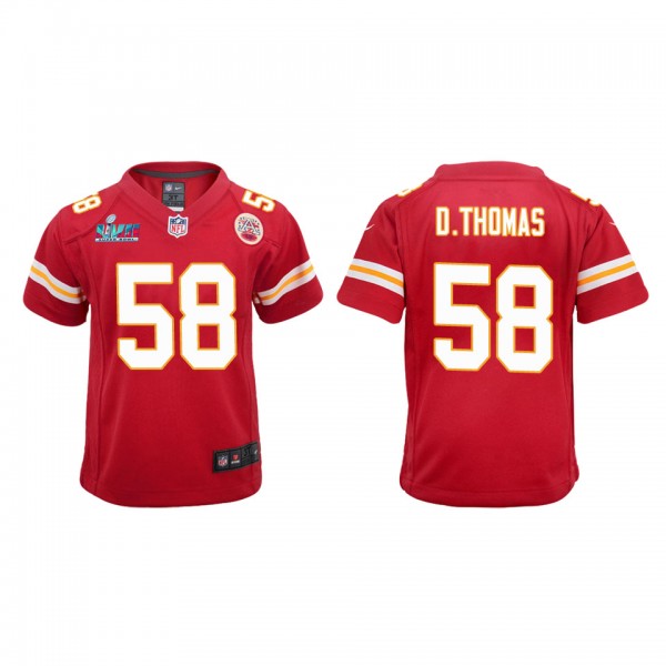 Derrick Thomas Youth Kansas City Chiefs Super Bowl...