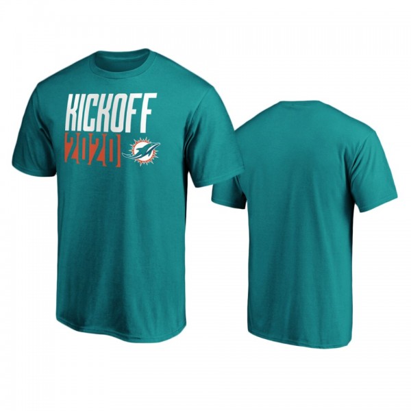 Miami Dolphins Aqua Kickoff 2020 T-Shirt