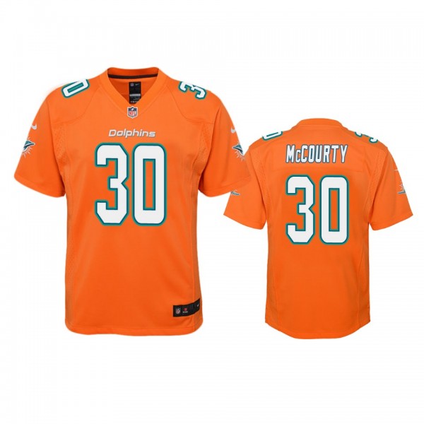 Miami Dolphins Jason McCourty Orange Color Rush Ga...