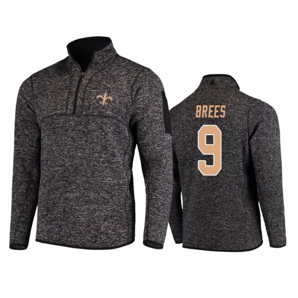 New Orleans Saints Drew Brees Heather Black Fortun...