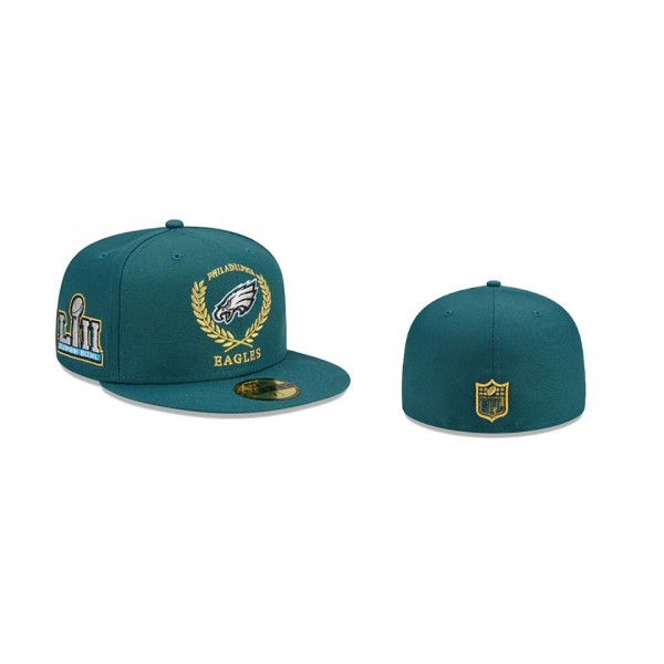 Philadelphia Eagles Green Gold Classic 59FIFTY Fit...