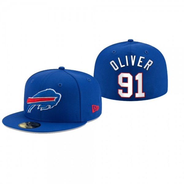 Buffalo Bills Ed Oliver Royal Omaha 59FIFTY Fitted...