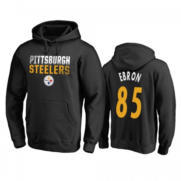 Pittsburgh Steelers Eric Ebron Black Iconic Collec...