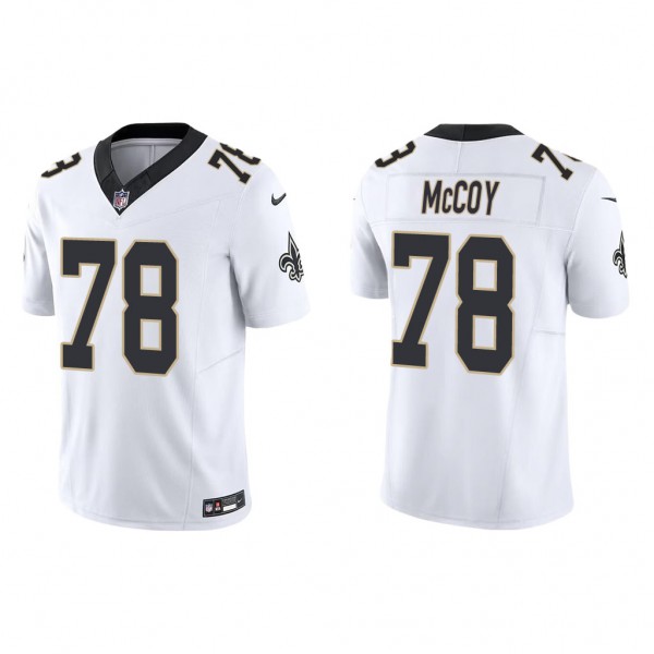 Men's New Orleans Saints Erik McCoy White Vapor F....