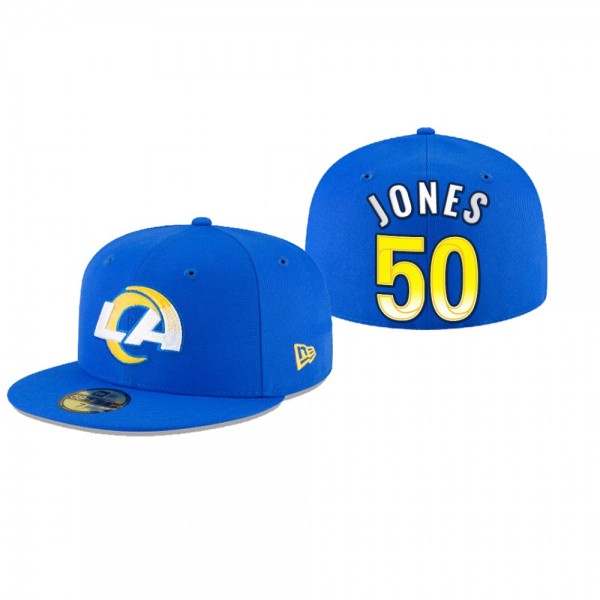 Los Angeles Rams Ernest Jones Royal Omaha 59FIFTY ...