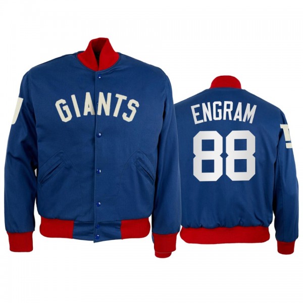 New York Giants Evan Engram Navy 1959 Authentic Vi...