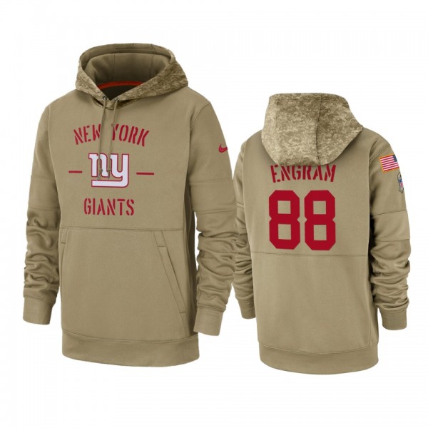 New York Giants Evan Engram Tan 2019 Salute to Ser...