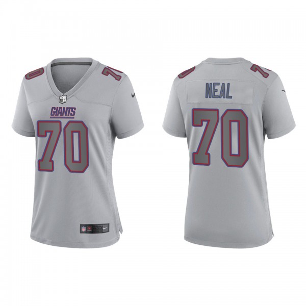 Evan Neal Women's New York Giants Gray Atmosphere ...