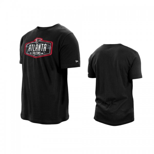 Atlanta Falcons Black 2021 NFL Draft Hook T-Shirt