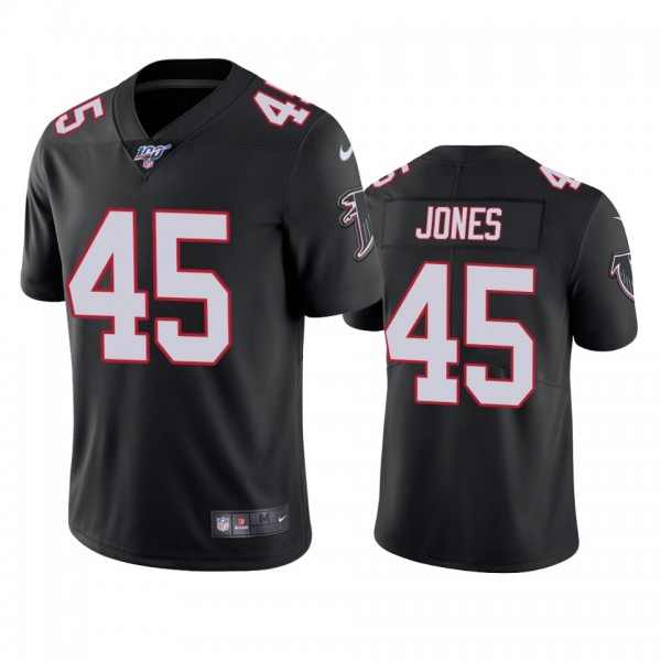 Atlanta Falcons Deion Jones Black 100th Season Vap...