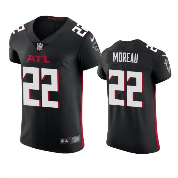 Atlanta Falcons Fabian Moreau Black Vapor Elite Je...