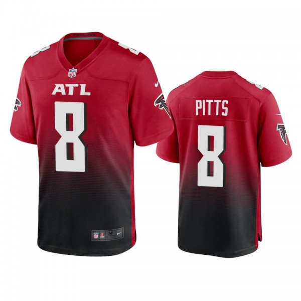 Kyle Pitts Atlanta Falcons Red Vapor Limited Jerse...