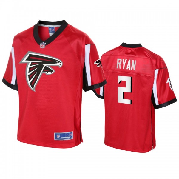 Atlanta Falcons Matt Ryan Red Icon Jersey - Men's