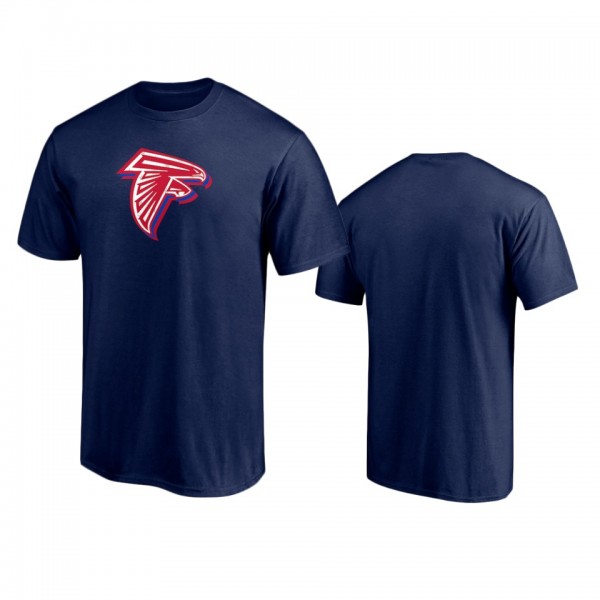 Atlanta Falcons Navy Red White and Team T-Shirt