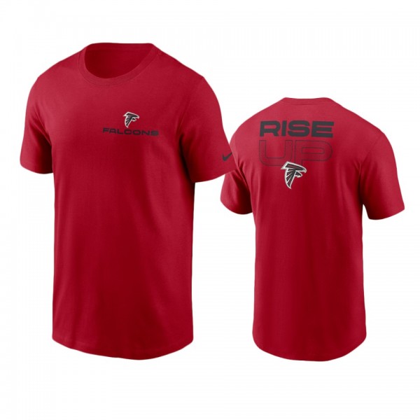 Atlanta Falcons Red Local Phrase T-Shirt
