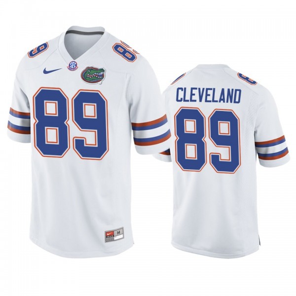 Florida Gators Tyrie Cleveland White Away Game Jer...